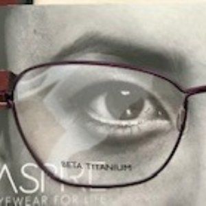 Aspire eyeglass frames LOVING